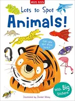 Lots to Spot matricás könyv: Wild Animals! - Lots to Spot Sticker Book: Wild Animals!