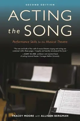 A dal eljátszása: Előadói készségek a zenés színház számára - Acting the Song: Performance Skills for the Musical Theatre