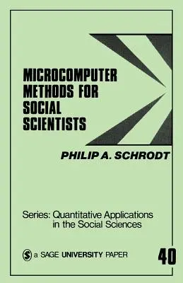 Mikroszámítógépes módszerek társadalomtudósok számára - Microcomputer Methods for Social Scientists