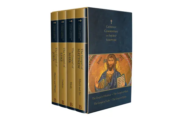 Négy evangélium Deluxe Boxed Set: Katolikus kommentár a Szentíráshoz - Four Gospels Deluxe Boxed Set: Catholic Commentary on Sacred Scripture