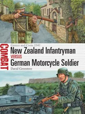 Új-zélandi gyalogos kontra német motoros katona: Görögország és Kréta 1941 - New Zealand Infantryman Vs German Motorcycle Soldier: Greece and Crete 1941