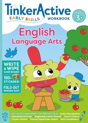 Tinkeractive Early Skills English Language Arts Workbook 3+ éves korig - Tinkeractive Early Skills English Language Arts Workbook Ages 3+