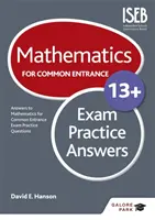 Mathematics for Common Entrance 13+ Exam Practice Answers (a 2022. júniusi vizsgákhoz) - Mathematics for Common Entrance 13+ Exam Practice Answers (for the June 2022 exams)