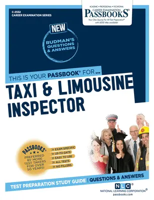 Taxi és limuzin ellenőr (C-2552): Útlevélkönyvek tanulmányi útmutató - Taxi and Limousine Inspector (C-2552): Passbooks Study Guide