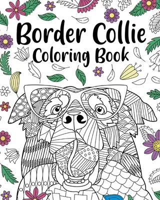 Border Collie színező könyv - Border Collie Coloring Book