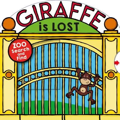 A zsiráf eltévedt: Egy állatos kereső- és keresőkönyv - Giraffe Is Lost: An Animal Search-And-Find Book