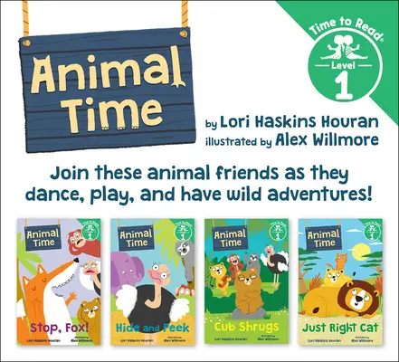 Animal Time Set #1 (Animal Time: Time to Read, 1. szint) - Animal Time Set #1 (Animal Time: Time to Read, Level 1)