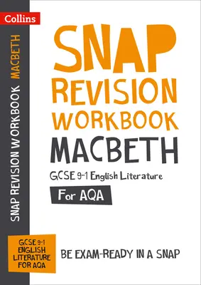 Macbeth: AQA GCSE 9-1 angol irodalom munkafüzet - Ideális otthoni tanuláshoz, 2022-es és 2023-as vizsgákhoz. - Macbeth: AQA GCSE 9-1 English Literature Workbook - Ideal for Home Learning, 2022 and 2023 Exams