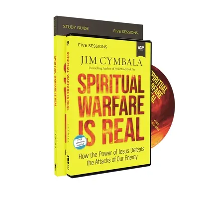 A lelki harc valóságos tanulmányi útmutató DVD-vel: Hogyan győzi le Jézus ereje ellenségünk támadásait? - Spiritual Warfare Is Real Study Guide with DVD: How the Power of Jesus Defeats the Attacks of Our Enemy