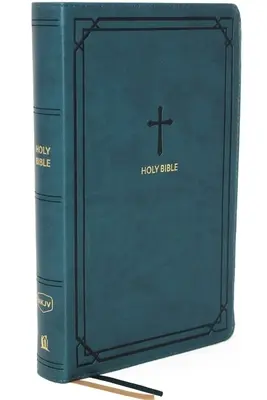 Nkjv, Referenciabiblia, Kompakt, bőrpuha, Teal, Red Letter Edition, Comfort Print: Szent Biblia, New King James Version - Nkjv, Reference Bible, Compact, Leathersoft, Teal, Red Letter Edition, Comfort Print: Holy Bible, New King James Version