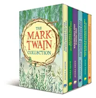 Mark Twain-gyűjtemény - 6 kötetes Deluxe dobozos kiadás - Mark Twain Collection - Deluxe 6-Volume Box Set Edition