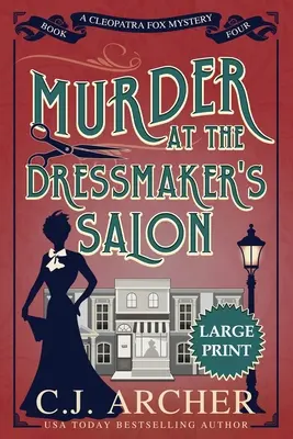 Gyilkosság a szabószalonban: Large Print - Murder at the Dressmaker's Salon: Large Print