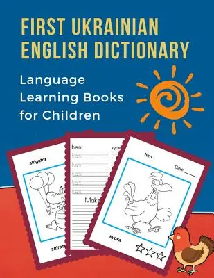 Első ukrán angol szótár nyelvtanuló könyvek gyerekeknek: 100 alap kétnyelvű állatok szavak szókincsépítő kártyajátékok. Frequency vi - First Ukrainian English Dictionary Language Learning Books for Children: 100 Basic bilingual animals words vocabulary builder card games. Frequency vi