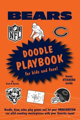 Chicago Bears Doodle Playbook: Gyerekeknek és szurkolóknak! - Chicago Bears Doodle Playbook: For Kids and Fans!