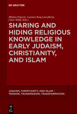 A vallási tudás megosztása és elrejtése a korai judaizmusban, kereszténységben és iszlámban - Sharing and Hiding Religious Knowledge in Early Judaism, Christianity, and Islam