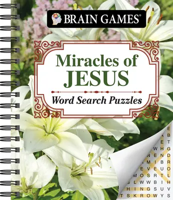 Brain Games - Jézus csodái Szó kereső rejtvények - Brain Games - Miracles of Jesus Word Search Puzzles