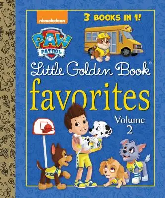 Tlapková patrola Malá zlatá knížka oblíbených, 2. díl (Tlapková patrola) - Paw Patrol Little Golden Book Favorites, Volume 2 (Paw Patrol)
