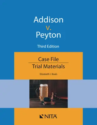 Addison V. Peyton: Ügyirat - Addison V. Peyton: Case File