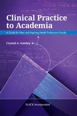 A klinikai gyakorlatból a tudományos életbe: Útmutató új és leendő egészségügyi szakmák oktatói számára - Clinical Practice to Academia: A Guide for New and Aspiring Health Professions Faculty