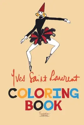 Yves Saint Laurent színezőkönyv - Yves Saint Laurent Coloring Book