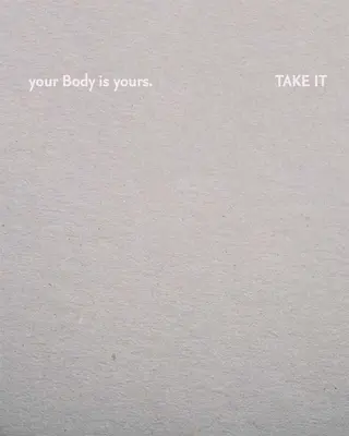 Julia Fuchs: A tested a tiéd. Fogadd el! - Julia Fuchs: Your Body Is Yours. Take It