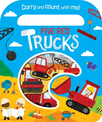 Öt piros teherautó - Five Red Trucks