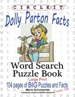 Körbe, Dolly Parton tények, szókereső, rejtvénykönyv, puzzle könyv - Circle It, Dolly Parton Facts, Word Search, Puzzle Book