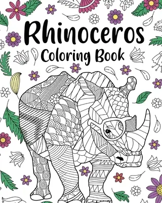 Rhinoceros színező könyv - Rhinoceros Coloring Book