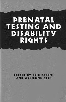 A születés előtti tesztelés és a fogyatékossági jog - Prenatal Testing and Disability Right