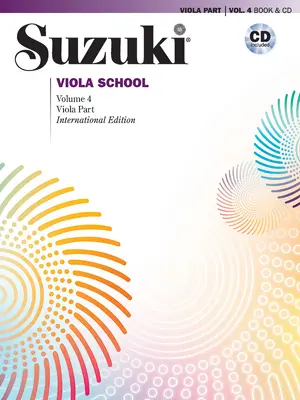 Suzuki Viola School, 4. kötet: Viola Part, könyv és CD - Suzuki Viola School, Vol 4: Viola Part, Book & CD