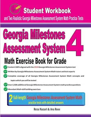 Georgia Milestones Assessment System Math Exercise Book for Grade 4: Student Workbook and Two Realistic Gmas Math Tests (Matematikai gyakorlókönyv 4. osztály számára) - Georgia Milestones Assessment System Math Exercise Book for Grade 4: Student Workbook and Two Realistic Gmas Math Tests