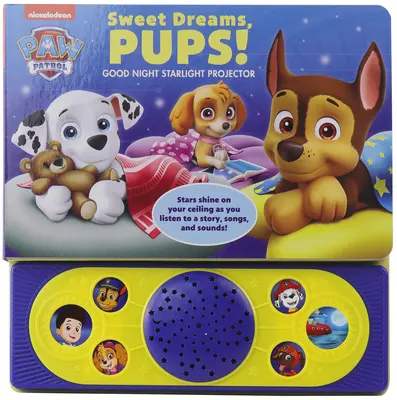 Nickelodeon Mancs őrjárat: Pops: Édes álmok, kölykök!: Jó éjt, csillagfény kivetítő - Nickelodeon Paw Patrol: Sweet Dreams, Pups!: Good Night Starlight Projector