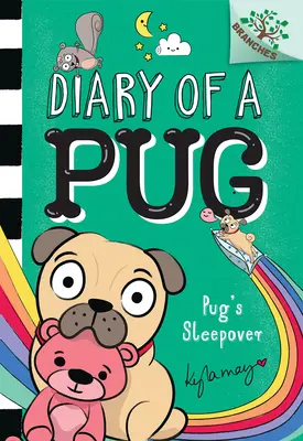 Mopsz pizsamapartija: A Branches Book (Egy mopsz naplója #6) - Pug's Sleepover: A Branches Book (Diary of a Pug #6)