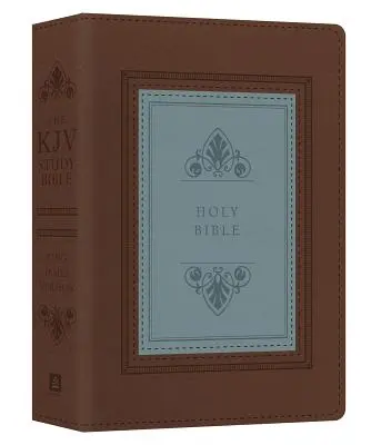 The KJV Study Bible - Large Print - Indexed [teal Inlay]