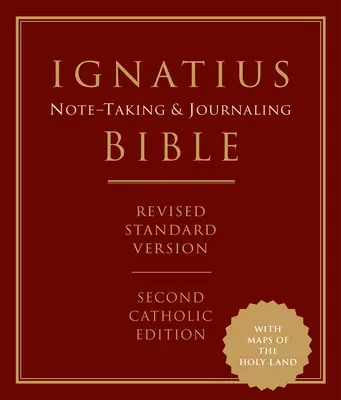 Ignatius naplózó és jegyzetelő Biblia: Revised Standard Version, második katolikus kiadás - Ignatius Journaling and Note-Taking Bible: Revised Standard Version, Second Catholic Edition