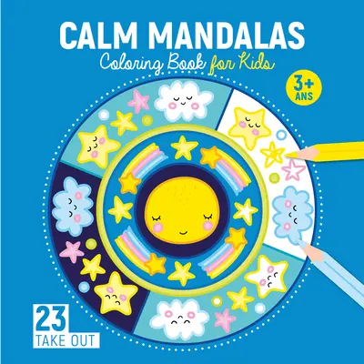 Nyugodtan kreatív színezőkönyv gyerekeknek: 23 minta - Calmly Creative Coloring Book for Kids: 23 Designs