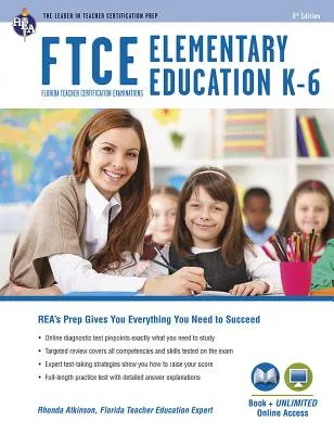 FTCE Elementary Education K-6 könyv + Online - FTCE Elementary Education K-6 Book + Online