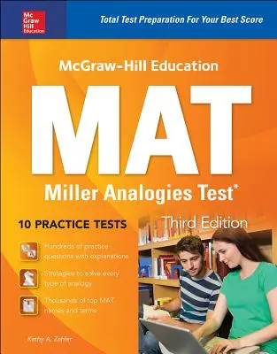 McGraw-Hill Education Mat Miller analógiateszt, harmadik kiadás - McGraw-Hill Education Mat Miller Analogies Test, Third Edition