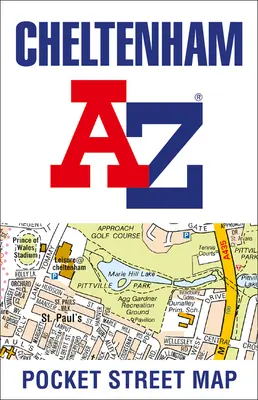 Cheltenham A-Z zsebtérkép - Cheltenham A-Z Pocket Street Map