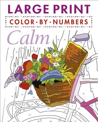 Mindfulness Color-By-Numbers Large Print (Nagyméretű nyomtatás) - Mindfulness Color-By-Numbers Large Print