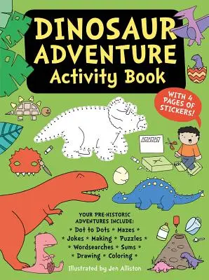 Dinoszaurusz kaland Activity Book - Dinosaur Adventure Activity Book