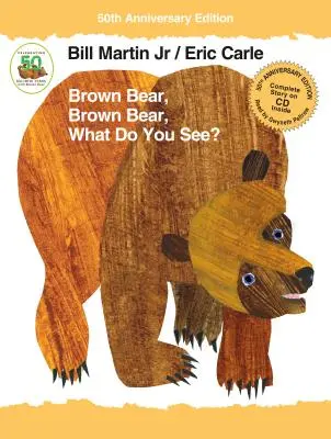 Barna medve, barna medve, mit látsz? [Audio CD-vel] - Brown Bear, Brown Bear, What Do You See? [With Audio CD]