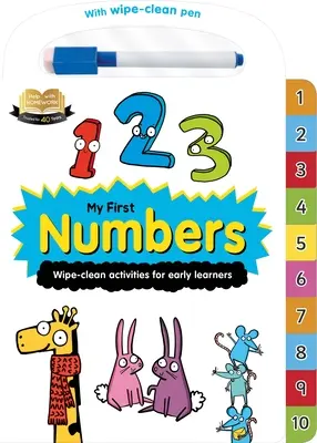 Segítség a házi feladathoz! Az első számaim: Letörölhető munkafüzet 2+ éveseknek - Help with Homework: My First Numbers: Wipe-Clean Workbook for 2+ Year-Olds