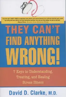 Nem találnak semmi rosszat!: 7 kulcs a stresszbetegség megértéséhez, kezeléséhez és gyógyításához - They Can't Find Anything Wrong!: 7 Keys to Understanding, Treating, and Healing Stress Illness