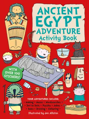 Ókori Egyiptom Kalandos tevékenységkönyv - Ancient Egypt Adventure Activity Book