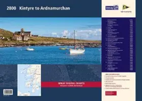 Imray 2800 Chart Pack - Kintyre és Ardnamurchan közötti térképcsomag - Imray 2800 Chart Pack - Kintyre to Ardnamurchan Chart Pack