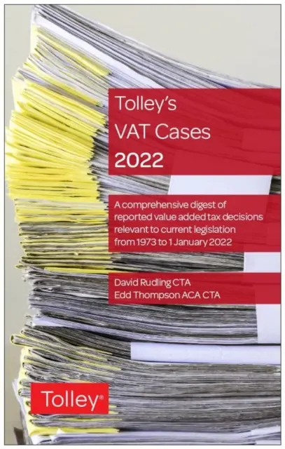 Tolley ÁFA-ügyei 2022 - Tolley's VAT Cases 2022