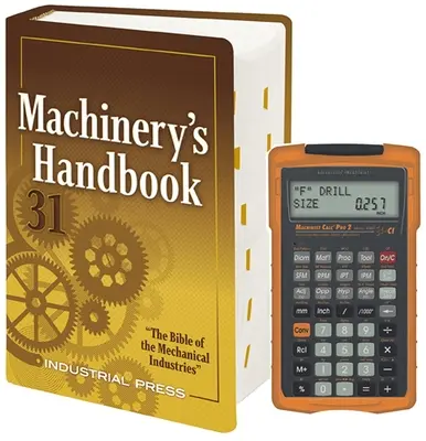 Machinery's Handbook & Calc Pro 2 Combo: Nagyméretű nyomtatás - Machinery's Handbook & Calc Pro 2 Combo: Large Print