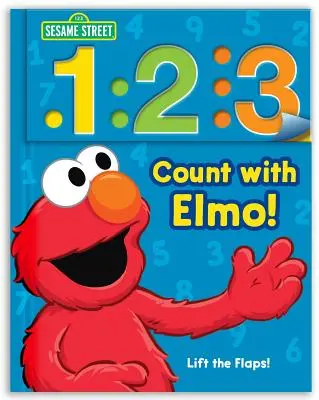 Szezám utca: 1 2 3 számolj Elmóval!, 1. kötet: Nézz, emelj és tanulj könyv - Sesame Street: 1 2 3 Count with Elmo!, Volume 1: A Look, Lift, & Learn Book