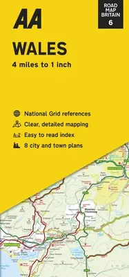 Road Map Britain: Wales